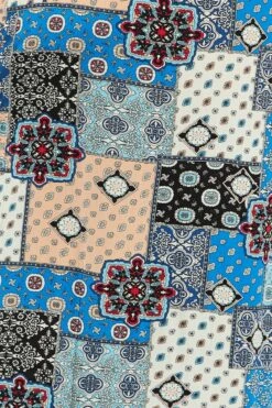 Multi Boho Wrap Maxi Skirt -You And All Fashion Store csl32347 34ab boho 6