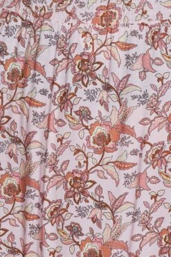 Boho Print Maxi Skirt High-low -You And All Fashion Store csl5103k 81b boho prt 6