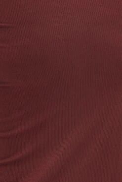 Brown Midi Skirt Rib Ruched 11 Brown Midi Skirt Rib Ruched -You And All Fashion Store csl8361 43rb brown 6