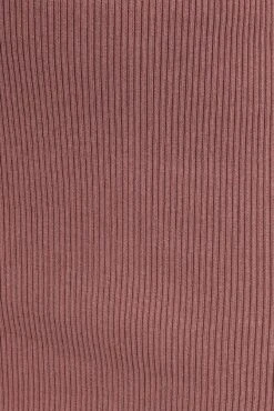 Purple Knit Skirt Midi Side Split 11 Purple Knit Skirt Midi Side Split -You And All Fashion Store csm1285f 40r mauve 6