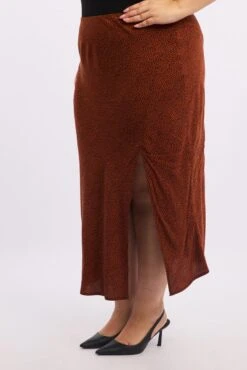 Brown Geo Spot Slip Skirt 8 Brown Geo Spot Slip Skirt -You And All Fashion Store csm1320j 47a geo 3