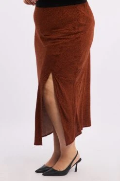 Brown Geo Spot Slip Skirt 9 Brown Geo Spot Slip Skirt -You And All Fashion Store csm1320j 47a geo 4