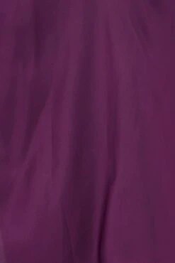 Purple Midi Skirt Elastic Waist Split Satin -You And All Fashion Store csm1320x 47r plum 7