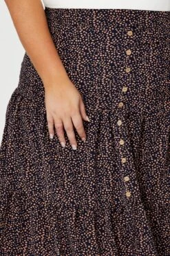 Animal Print Midi Skirt Tie -You And All Fashion Store csm13775b 80 animal prt 5