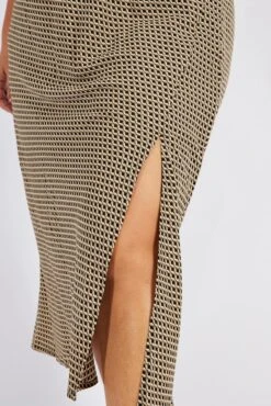 Black Geo Midi Split Skirt 11 Black Geo Midi Split Skirt -You And All Fashion Store csm1489l 36ab geo 6