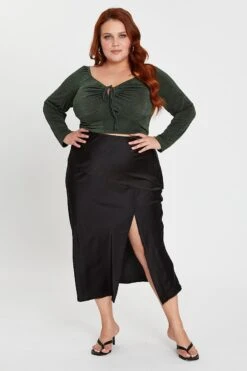 Black Midi Skirt 8 Black Midi Skirt -You And All Fashion Store csm2282 33r black 3 1