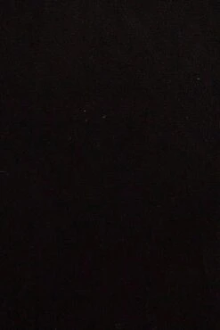 Black Midi Skirt Elastic Waist Split Side Linen Blend -You And All Fashion Store csm2355 38ab black 6