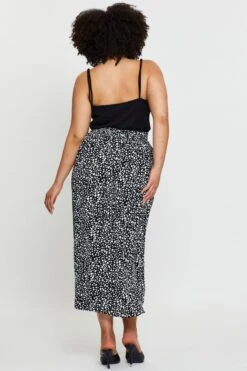 Geo Print Midi Skirt Ruchedd -You And All Fashion Store csm25120 34lb geo print 5