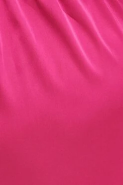 Pink Midi Skirt Satin Slip With Button Detail -You And All Fashion Store csm31892 47a pink 6