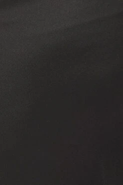 Black Midi Skirt Satin Split Flare -You And All Fashion Store csmk31794a 47a black 6