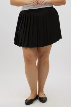 Black Tennis Skirt -You And All Fashion Store css0026 126ab black 3