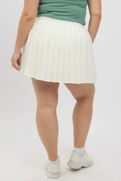 White Tennis Skirt -You And All Fashion Store css0026 126ab white 5