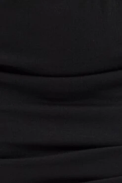 Black Bodycon Skirt Mini Ruched -You And All Fashion Store css1236 35r black 6