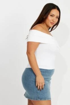 Denim Denim Split Mini Skirt 9 Denim Denim Split Mini Skirt -You And All Fashion Store css1265 84ab light wash 4