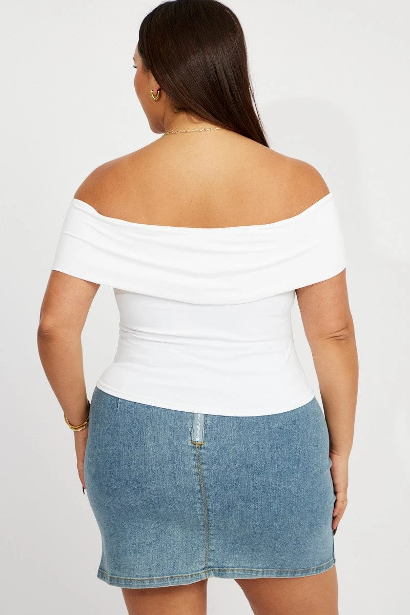 Denim Denim Split Mini Skirt 5 Denim Denim Split Mini Skirt - Image 5