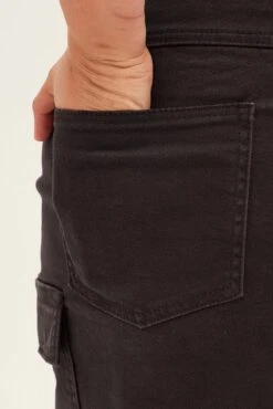 Grey Cargo Skirt Mini Side Pocket Cotton -You And All Fashion Store css2000 20ab charcoal 6