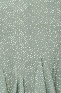 Polka Dot Mini Skirt Ruffle Hem -You And All Fashion Store css25278 33lb polka dot 6