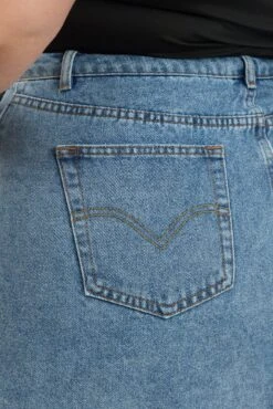 Denim Distressed Mini Skirt 11 Denim Distressed Mini Skirt -You And All Fashion Store css32435a 84ab mid wash 6