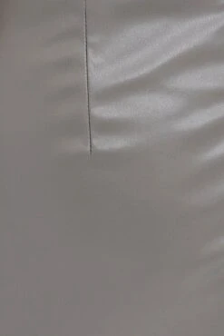 Grey Mini Skirt Faux Leather -You And All Fashion Store cssc5414g 34rb charcoal 6