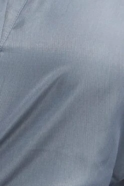 Grey Relaxed Shirt Long Sleeve -You And All Fashion Store cwc1237x 34rb charcoal 6