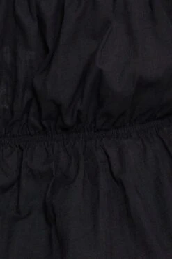 Black Peplum Top Square Neck Short Sleeve -You And All Fashion Store cwc1441a 33lb black 6 1