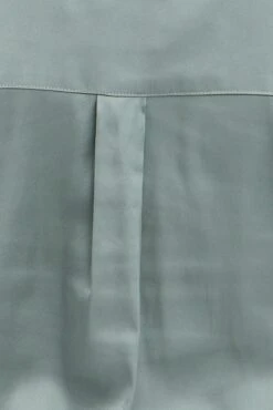 Green Relaxed Shirt Long Sleeve Satin -You And All Fashion Store cwc2470a 33r khaki 6