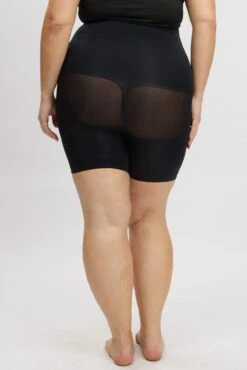 Black High Waist Seamless Shaping Shorts -You And All Fashion Store cwl000016 51b black 5