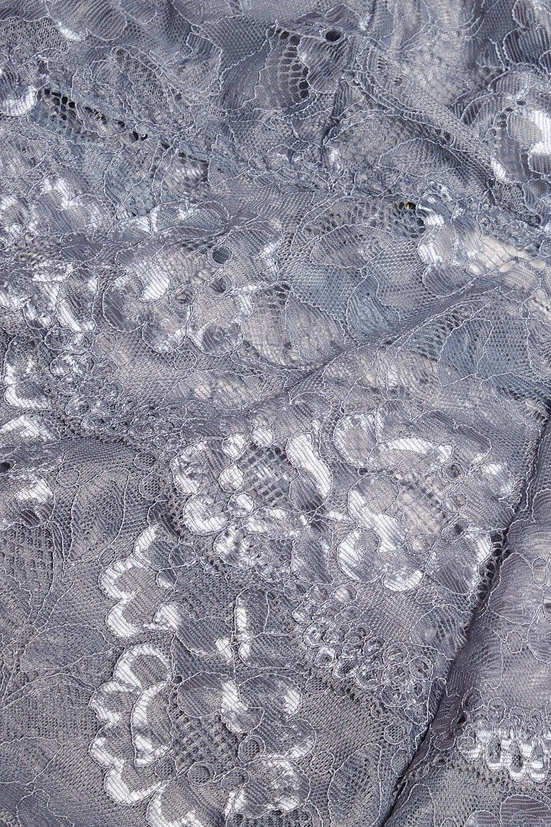 Grey Lace One Piece Bodysuit Lingerie 3 Grey Lace One Piece Bodysuit Lingerie - Image 3