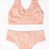 Pink Seamless Lingerie Set