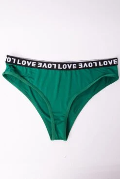 Green Love Tape Lingerie Set -You And All Fashion Store cwl000127 51b green 3