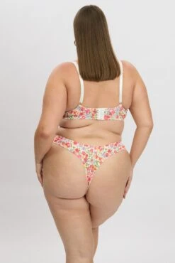 Multi Floral Lace Trim Lingerie Set -You And All Fashion Store cwl000174 51b floral 5